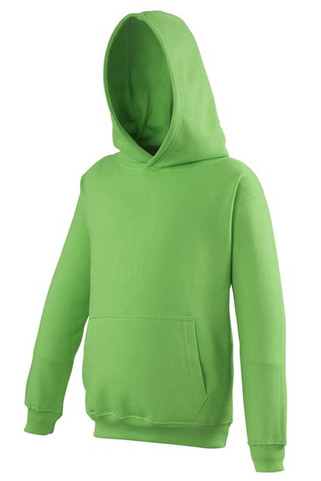 AWDIS JUST HOODS JH01J - Eco-Friendly Kids Cotton Hoodie with Kangaroo Pocket
