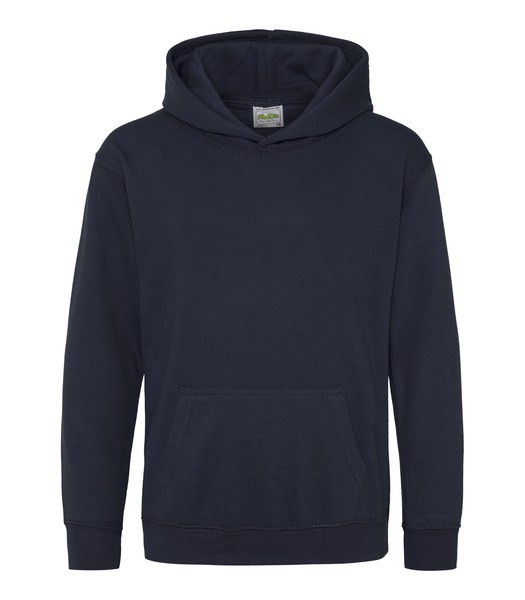 AWDIS JUST HOODS JH01J - Eco-Friendly Kids Cotton Hoodie with Kangaroo Pocket