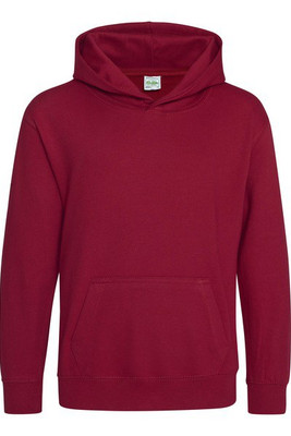 AWDIS JUST HOODS JH01J - Eco-Friendly Kids Cotton Hoodie with Kangaroo Pocket