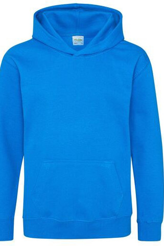 AWDIS JUST HOODS JH01J - Eco-Friendly Kids Cotton Hoodie with Kangaroo Pocket