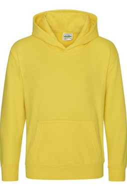 AWDIS JUST HOODS JH01J - Eco-Friendly Kids Cotton Hoodie with Kangaroo Pocket