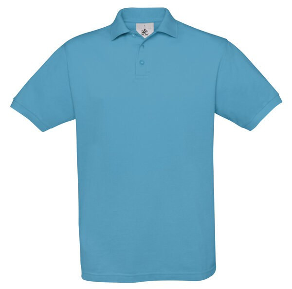 B&C Collection BA301 - Classic Short Sleeve Polo Shirt with Ribbed Collar