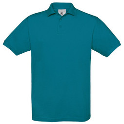 B&C Collection BA301 - Classic Short Sleeve Polo Shirt with Ribbed Collar