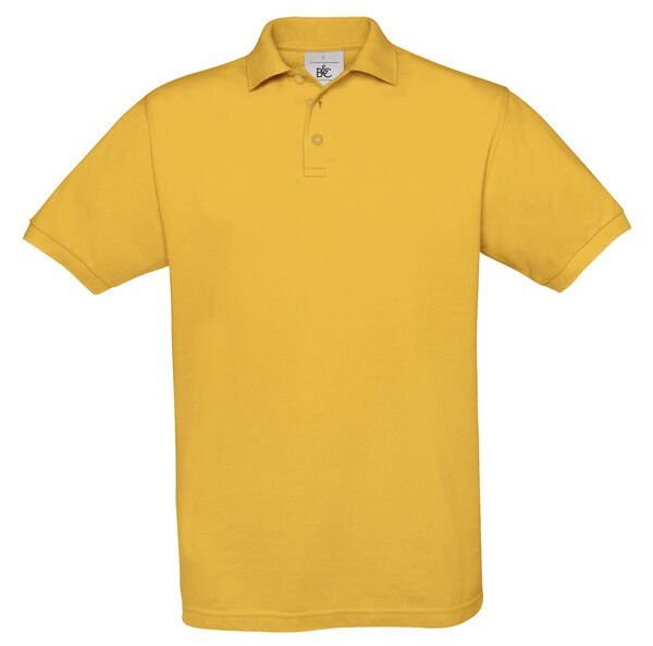 B&C Collection BA301 - Classic Short Sleeve Polo Shirt with Ribbed Collar