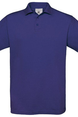 B&C Collection BA301 - Classic Short Sleeve Polo Shirt with Ribbed Collar