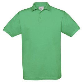 B&C BA301 - Elegantes Kurzarm-Polohemd mit Knopfleiste