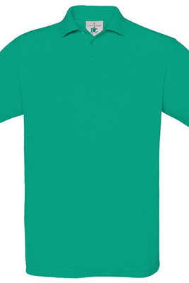 B&C Collection BA301 - Classic Short Sleeve Polo Shirt with Ribbed Collar