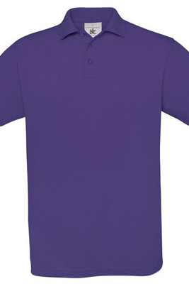 B&C Collection BA301 - Classic Short Sleeve Polo Shirt with Ribbed Collar