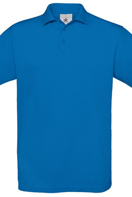 B&C BA301 - Tricou Polo Clasic cu Mâneci Scurte și Guler Ribbed