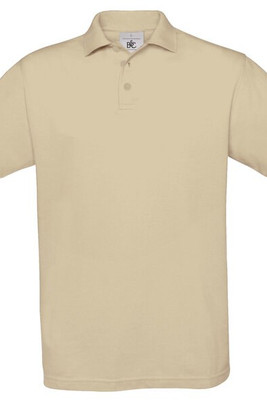 B&C BA301 - Tricou Polo Clasic cu Mâneci Scurte și Guler Ribbed