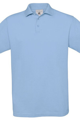 B&C BA301 - Tricou Polo Clasic cu Mâneci Scurte și Guler Ribbed