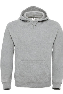 B&C BA405 - Sweatshirt med hætte til mænd og kvinder