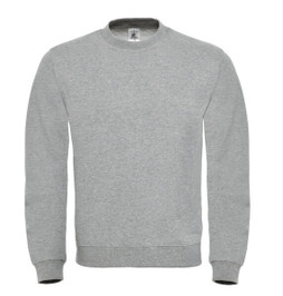 B&C BA404 - Moderner Crew Neck Sweatshirt mit Flachnähten