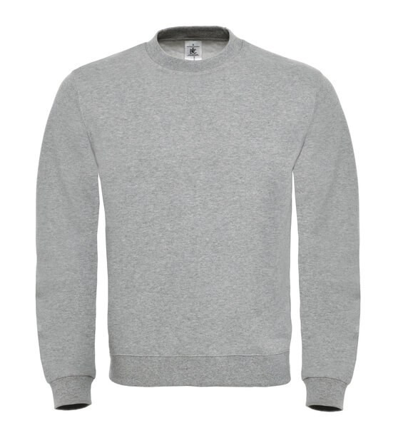 B&C Collection BA404 - Modern Crew Neck Sweatshirt with Ribbed Details