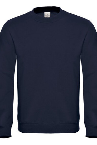 B&C Collection BA404 - Modern Crew Neck Sweatshirt with Ribbed Details