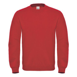 B&C BA404 - Moderner Crew Neck Sweatshirt mit Flachnähten