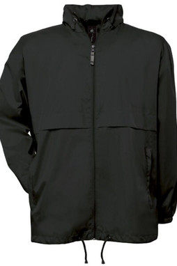 B&C Collection BA605 - Versatile Packable Windbreaker with Concealed Hood