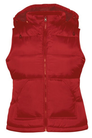 B&C Collection BA670 - Chic Feather-Touch Hooded Bodywarmer