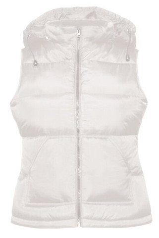 B&C Collection BA670 - Chic Feather-Touch Hooded Bodywarmer
