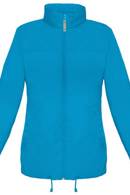 B&C Collection B601F - Feminine Fit Windbreaker Jacket with Concealed Hood