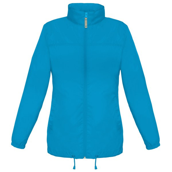 B&C Collection B601F - Feminine Fit Windbreaker Jacket with Concealed Hood