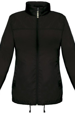 B&C Collection B601F - Feminine Fit Windbreaker Jacket with Concealed Hood