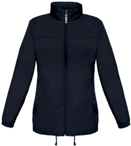 B&C Collection B601F - Feminine Fit Windbreaker Jacket with Concealed Hood