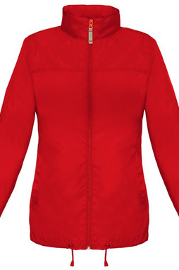 B&C Collection B601F - Feminine Fit Windbreaker Jacket with Concealed Hood