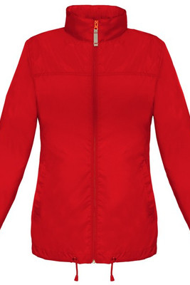 B&C Collection B601F - Feminine Fit Windbreaker Jacket with Concealed Hood
