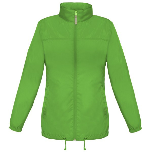 B&C Collection B601F - Feminine Fit Windbreaker Jacket with Concealed Hood