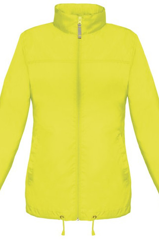 B&C Collection B601F - Feminine Fit Windbreaker Jacket with Concealed Hood