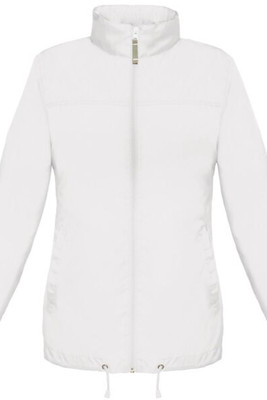 B&C Collection B601F - Feminine Fit Windbreaker Jacket with Concealed Hood