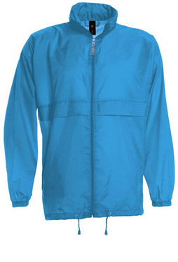 B&C Collection BA601 - Veste Coupe-Vent Pliable avec Capuche Intégrée
