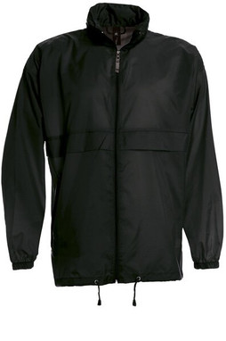 B&C BA601 - Vindjakke med Skjult Hette og K-Way System