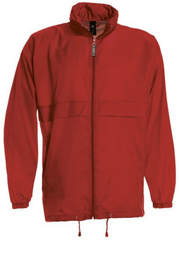 B&C Collection BA601 - Veste Coupe-Vent Pliable avec Capuche Intégrée