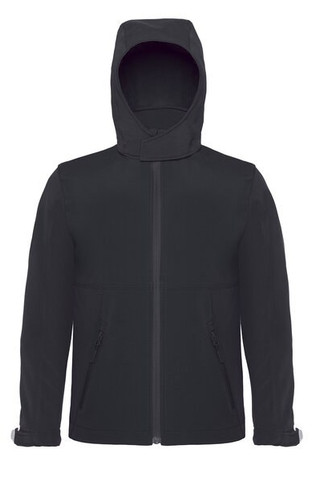 B&C BA630 - Hooded Softshell Jacke Herren