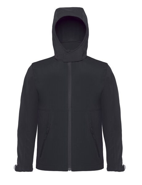 B&C BA630 - Allsidig Softshelljakke med Avtagbar Hette
