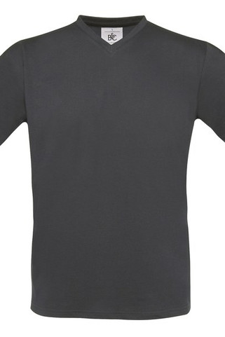 B&C Collection BA108 - Classic Comfort V-Neck T-Shirt with Ribbed Collar
