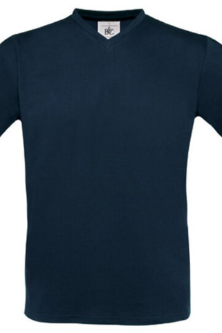 B&C Collection BA108 - Classic Comfort V-Neck T-Shirt with Ribbed Collar