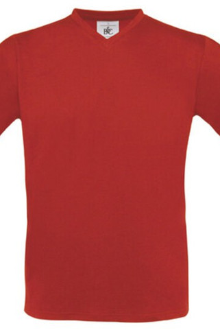 B&C Collection BA108 - Classic Comfort V-Neck T-Shirt with Ribbed Collar