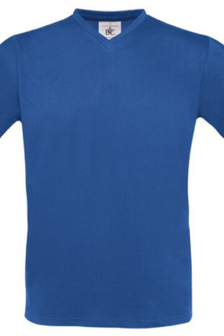B&C Collection BA108 - Classic Comfort V-Neck T-Shirt with Ribbed Collar