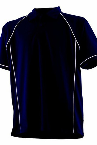 Finden & Hales LV372 - Kids Moisture-Wicking Piped Polo Shirt