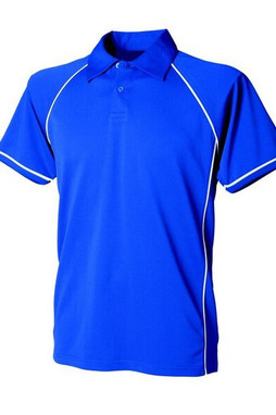 Finden & Hales LV372 - Kids Moisture-Wicking Piped Polo Shirt