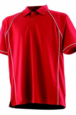 Finden & Hales LV372 - Kids Moisture-Wicking Piped Polo Shirt