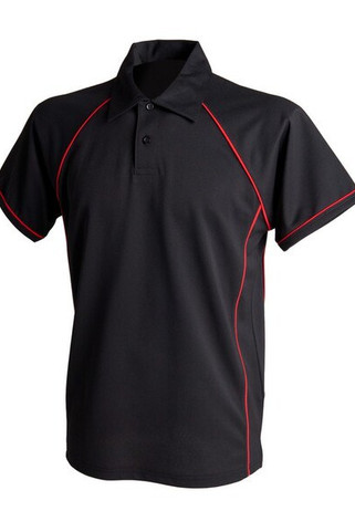 Finden & Hales LV370 - Performance Piped Polo Shirt