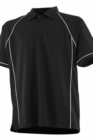 Finden & Hales LV370 - Performance Piped Polo Shirt