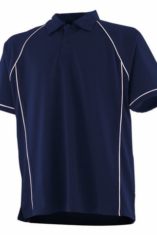 Finden & Hales LV370 - Performance Piped Polo Shirt