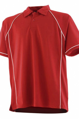 Finden & Hales LV370 - Performance Piped Polo Shirt