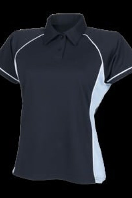 Finden & Hales LV371 - Ladies Performance Piped Polo Shirt