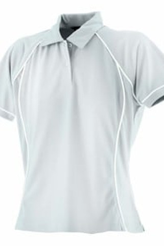 Finden & Hales LV371 - Ladies Performance Piped Polo Shirt